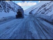 ۲۰ ساعت بارش برف در جاده‌های آذربایجان‌غربی/ ۱۲۰ کیلومتر جاده برف‌روبی شد