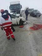 حادثه رانندگی در جاده بروجرد به نهاوند ۲ کشته برجای گذاشت

