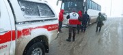 ۳۰۹ حادثه دیده برف و کولاک در خراسان رضوی امدادرسانی شدند