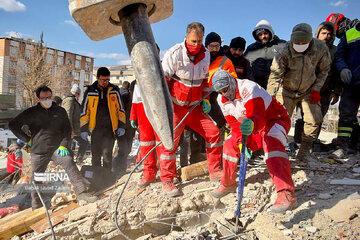 La Media Luna Roja sigue realizando las operaciones de ayuda en Turquía