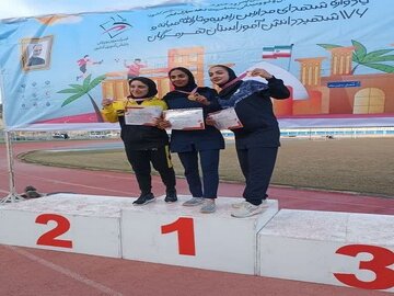 دختران دو و میدانی کار خراسان جنوبی صاحب سه مدال شدند