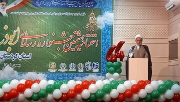 نماینده ولی فقیه در کردستان: رسانه‌ها به سمت خلق آثار محتوایی حرکت کنند