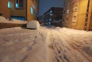 Hamedan'da Yoğun Kar Yağışı