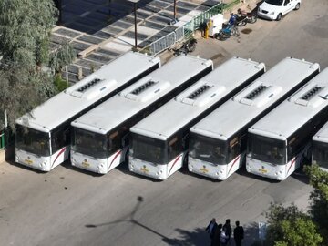 ۱۷۴ دستگاه اتوبوس به ناوگان اتوبوسرانی تبریز افزوده شد
