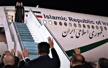 Le président iranien quitte Téhéran pour Pékin