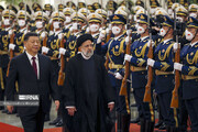 ایرانی صدر کے دورے چین کے پہلے دن پر ایک جھلک