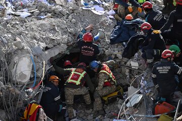 سازمان جهانی بهداشت: زلزله ترکیه و سوریه بدترین فاجعه طبیعی قرن اخیر اروپا است