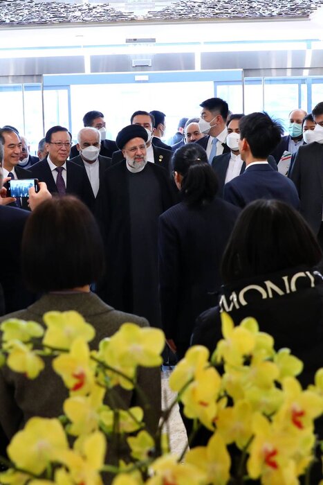 Iran President at Peking Univ in China