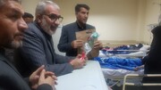 وزیر آموزش و پرورش از دانش آموزان بستری دریکی از مراکز درمانی قم عیادت کرد