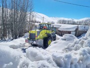اعزام ۲۹ دستگاه ماشین آلات از خوزستان برای برف روبی در کوهرنگ