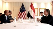 رئیس شورای ریاست جمهوری یمن و بلینکن درخصوص صلح گفت وگو کردند