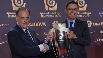 رئیس لالیگا: هیچ محرومیت ورزشی بارسلونا را تهدید نمی‌کند