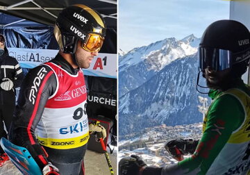 اسکی جهانی فرانسه؛ حذف بانوان و صعود مردان ایران به فینال مارپیچ کوچک