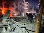 چندین انفجار پی در پی دمشق را به لرزه در آورد + فیلم