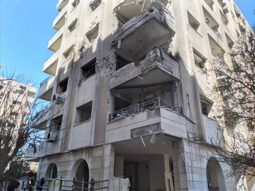 Ataque aéreo del régimen de Israel contra Damasco