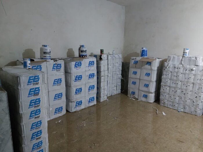 کشف محموله ۱۰ میلیاردی قرص و پودر بدنسازی قاچاق در قشم