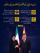 ایران اور چین کے اقتصادی تعلقات پر ایک جھلک