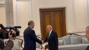 ایرانی وزیر خارجہ اور عراقی صدر کے درمیان ملاقات