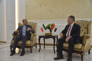 ہمیں خوشی ہے کہ عراق اپنے فطری کردار میں واپس آ گیا ہے: ایرانی وزیر خارجہ