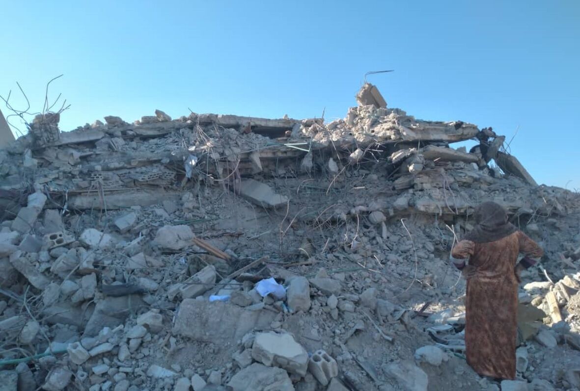 شامی شہر لاذقیہ کے زلزلے سے ارنا کے رپورٹر کی تازہ ترین تصاویر