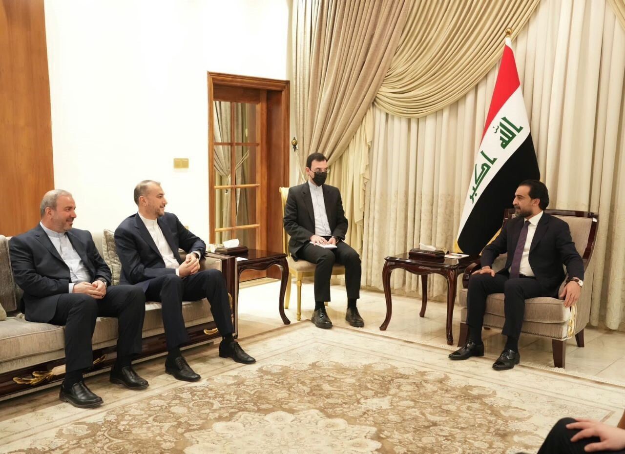 Iraqi parliament backs ties with Iran: Speaker al-Halbousi