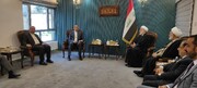وزیر امور خارجه با رئیس مجلس اعلای اسلامی عراق دیدار کرد