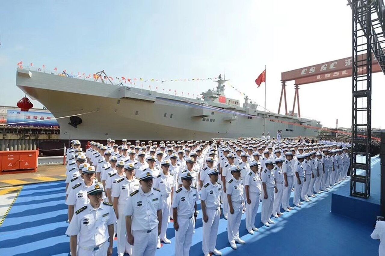 آمریکا: ایالات متحده نمی‌تواند در ساخت کشتی‌های جنگی با چین برابری کند
