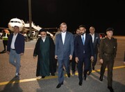 وزير الخارجية الايراني يصل الى النجف الاشرف
