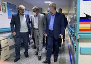 عیادت معاون رئیس‌جمهور از وزیر ورزش در کرمان