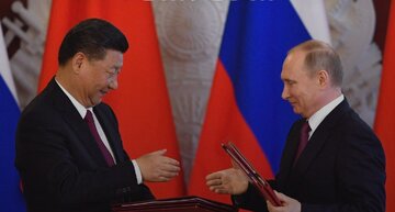 ابراز تمایل رییس جمهور چین برای حفظ ارتباطات با پوتین