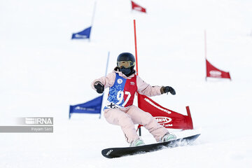 Snowboarding in Iran's Tehran