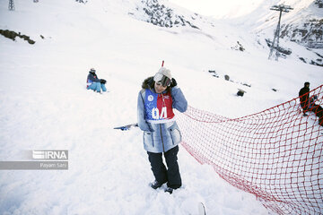 Snowboarding in Iran's Tehran