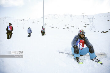 Snowboarding in Iran's Tehran