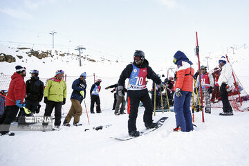 Snowboarding in Iran's Tehran