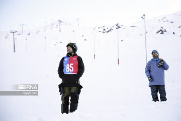 Snowboarding in Iran's Tehran