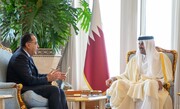 نخست وزیر مصر با امیر قطر دیدار کرد