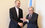 Amirabdollahian, Guterres talk on JCPOA