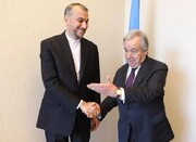 Amir Abdolahian y Guterres se reúnen en Ginebra