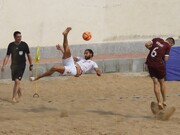 پیروزی تیم فوتبال ساحلی مقاومت گلساپوش یزد بر پارس جنوبی بوشهر 