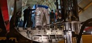 فرود چهاردهمین هواپیمای کمک‌های ایران به زلزله زدگان سوریه در فرودگاه حلب 