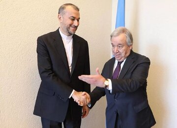Amirabdollahain et Guterres s'entretiennent à Genève