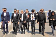 L'ambassadeur du Japon visite des sites touristiques de Chabahar en Iran