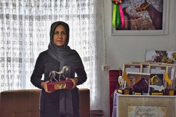 تلاش با رنگی از نجابت در زندگی بانوی جرگلانی