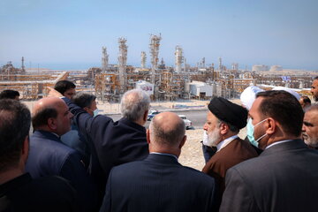 La 14e phase de la raffinerie du Pars du Sud été inaugurée au sud de l’Iran 