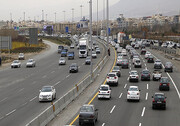ترافیک در جاده‌های جنوب‌شرق تهران پرحجم و روان است
