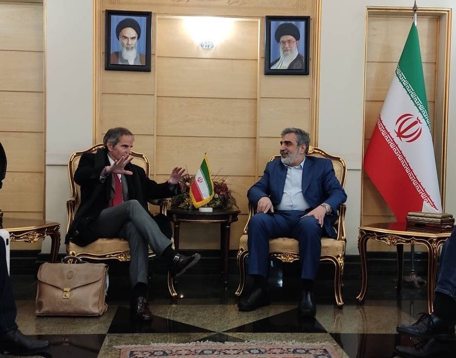 IAEA chief arrives in Tehran