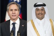 گفت وگوی تلفنی وزرای خارجه قطر و آمریکا / دوحه متعهد به ادامه تلاش‌ برای بازگشت آرامش است