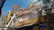 انفجار و آتش سوزی انبار مواد محترقه در تهران چهار نفر را به کام مرگ کشاند