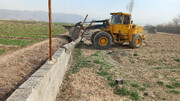 ۵۵ فقره ساخت و ساز غیرمجاز در زمین‌های کشاورزی شهرستان ری تخریب شد