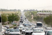 ترافیک جاده‌ای در مسیر آرامستانهای خراسان رضوی سنگین است